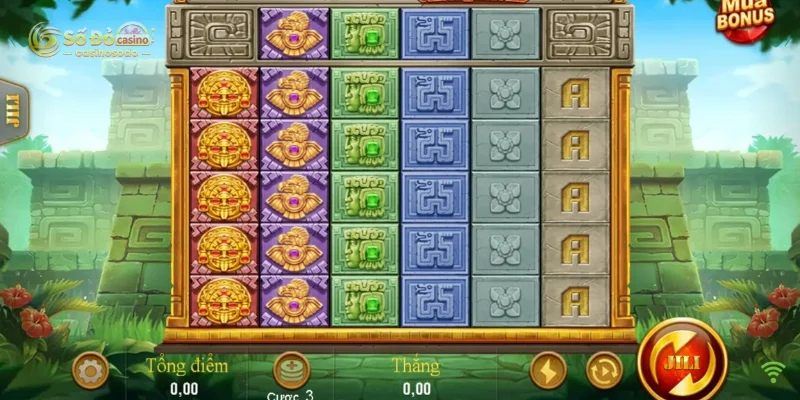Aztec Priestess có tỷ lệ thắng cao cùng nhiều payline dễ trúng jackpot