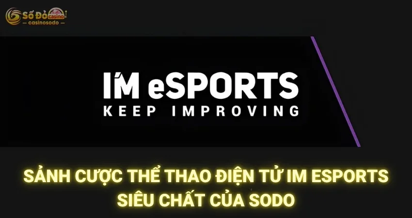 IM Esports - Sảnh Cược Thể Thao Điện Tử Siêu Chất Của SODO