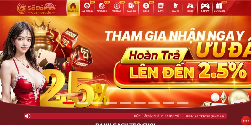 Làm quen với nhà cái SODO CASINO