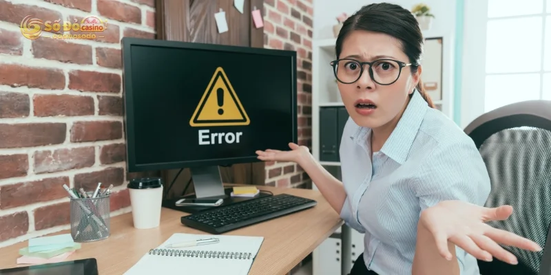 Một vài lỗi xảy ra về phía nhà cái trong quá trình đăng ký tài khoản mới