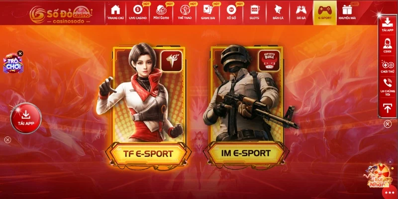Top những lý do khiến cộng đồng người chơi Việt Nam yêu thích sảnh TF Esports