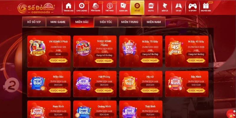 Xổ số miền Bắc là hình thức đơn giản và thắng dễ